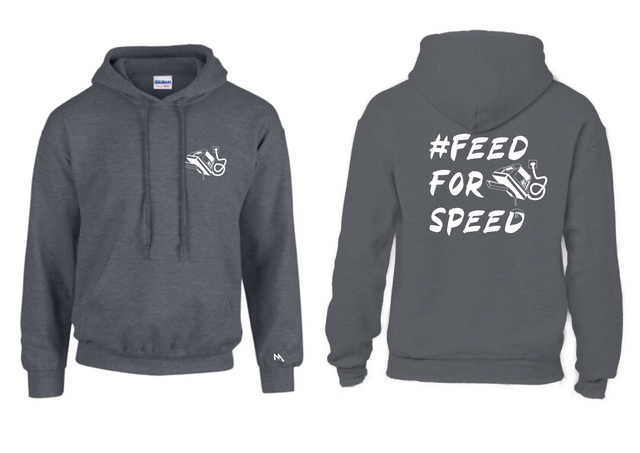 #FEEDFORSPEED Hoodie – by Josua Mettler