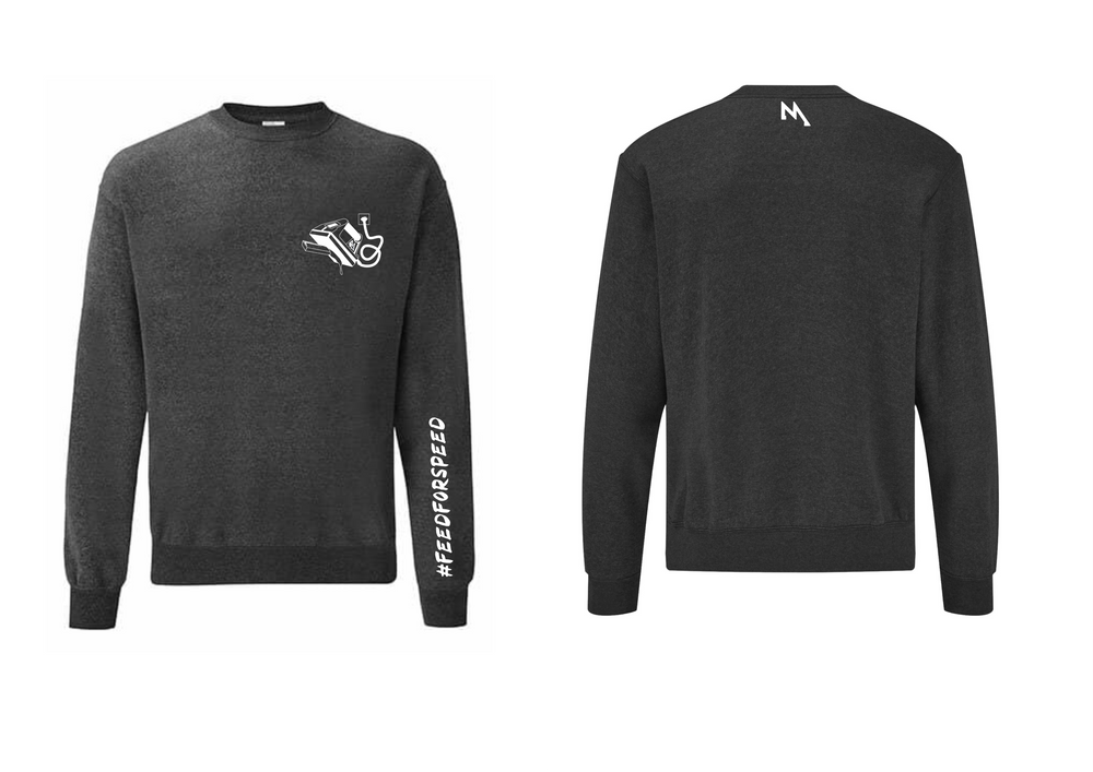 #FEEDFORSPEED Crewneck Sweatshirt