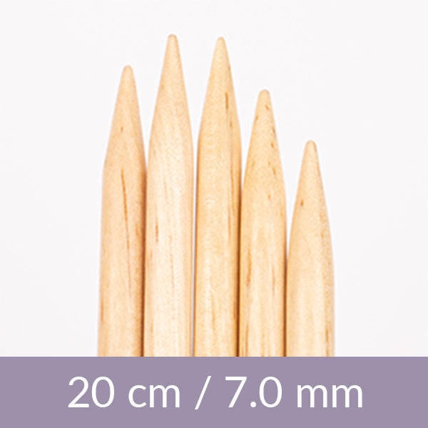 Nadelspiel Birkenholz 5.5 - 12 mm 20 cm     DROPS Basic