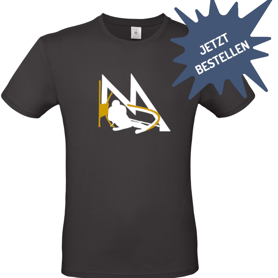 Skifahrer T-Shirt Josua Mettler